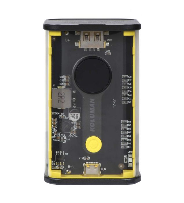 تصویر  پاوربانک کلومن فست شارژ 18W مدل KP-20 ظرفیت 20000 میلی آمپر ساعت