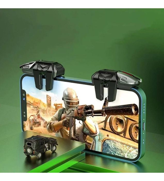 تصویر  دسته بازی موبایل مغناطیسی 6 انگشتی کالاف دیوتی و پابجی مدل G21