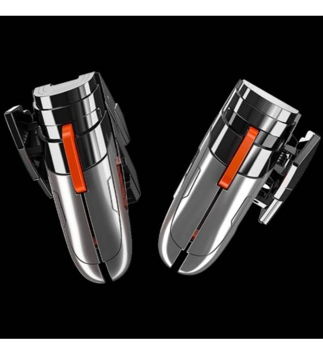 تصویر  دسته بازی موبایل مغناطیسی 6 انگشتی کالاف دیوتی و پابجی ممو مدل AK06