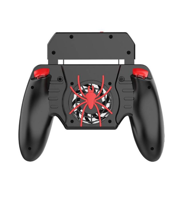 تصویر  دسته بازی موبایل لیزری فن‌دار کالاف دیوتی و پابجی مدل M20