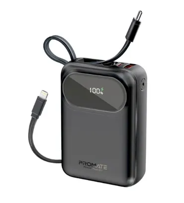 تصویر پاوربانک پرومیت فست شارژ 35W مدل PowerPod-20 ظرفیت 20000 میلی آمپر ساعت
