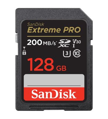 کارت حافظه SDXXD سن دیسک مدل Extreme Pro U3 633 X کلاس 10 استاندارد ظرفیت 128 گیگابایت