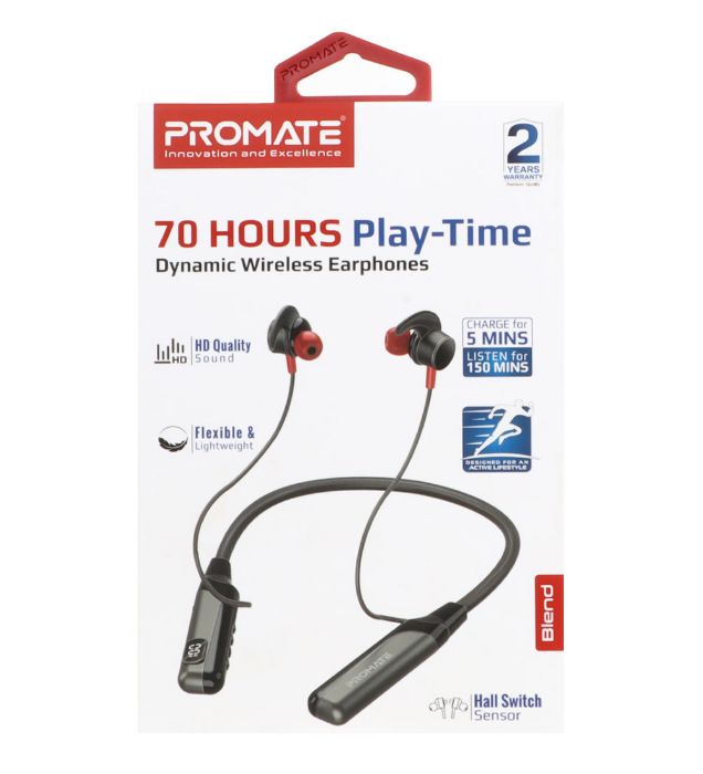 تصویر  هندزفری گردنی پرومیت مدل Blend