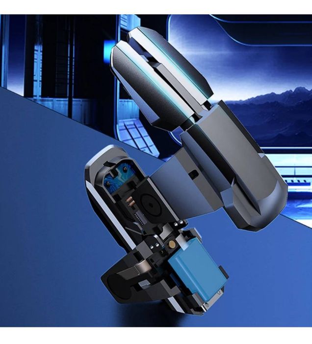 تصویر  دسته بازی موبایل لیزری کالاف دیوتی و پابجی مدل JS27