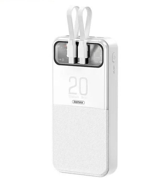 تصویر  پاوربانک ریمکس مدل Stervui RPP-620 ظرفیت 20000 میلی آمپر ساعت