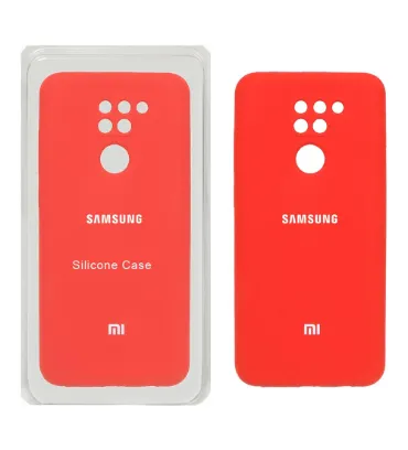 تصویر  قاب گوشی شیائومی Redmi Note 9 / Redmi 10X 5G / Redmi 10X Pro 5G مدل سیلیکونی پاک کنی محافظ لنزدار اورجینال
