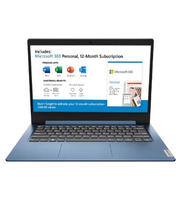 لپ تاپ 15.6 اینچی لنوو مدل Ideapad 1 15IGL7 N4020 16GB 1TB SSD