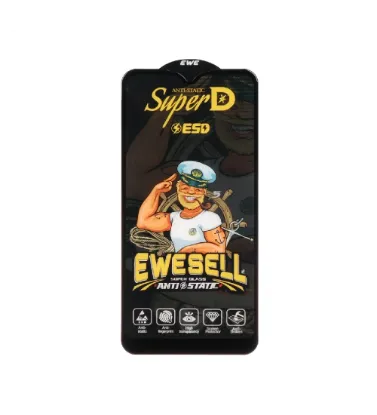 تصویر  گلس گوشی سامسونگ گلکسی A01 / M01 / A40 ایویسل Full Cover Super D Esd