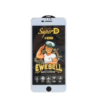 تصویر  گلس گوشی اپل آیفون 6 پلاس / 6 اس پلاس / 7 پلاس / 8پلاس ایویسل Full Cover Super D Esd