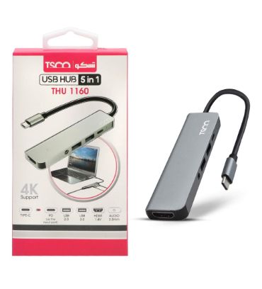 هاب 5 پورت USB-C تسکو مدل 1160