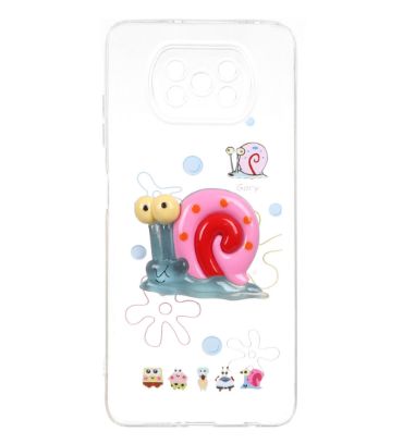 قاب Space عروسک رزینی باب اسفنجی برای گوشی شیائومی Poco X3 , X3 Pro , X3 NFC - طرح 52