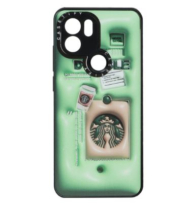قاب casetify طرح 3D آینه ای برای گوشی شیائومی Redmi A1 Plus , A2 Plus - طرح 550