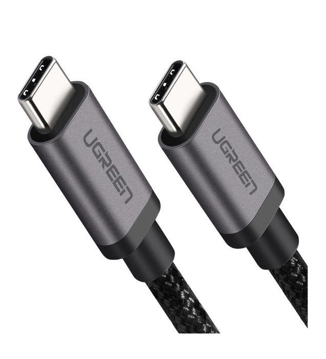 تصویر  کابل شارژ تایپ سی به تایپ سی یوگرین مدل US316 طول یک متر