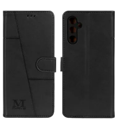 تصویر  کیف موبایل مگنتی M FIVE طرح دوخت سامسونگ Galaxy A25 5G - مشکی