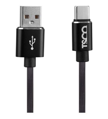 تصویر  کابل تبدیل USB به تایپ سی تسکو مدل TCC169 طول 1 متر