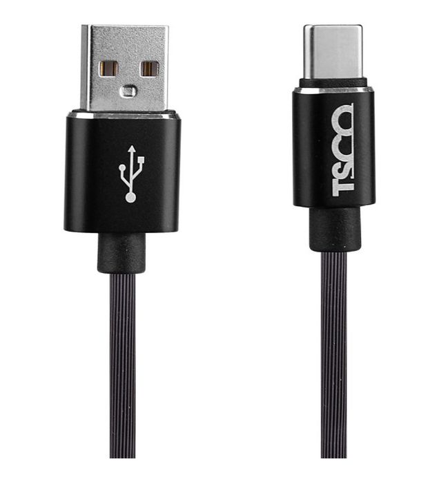 تصویر  کابل تبدیل USB به تایپ سی تسکو مدل TCC169 طول 1 متر