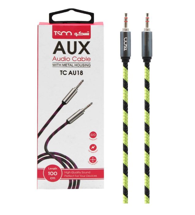 تصویر  کابل صدا AUX تسکو مدل TC AU18