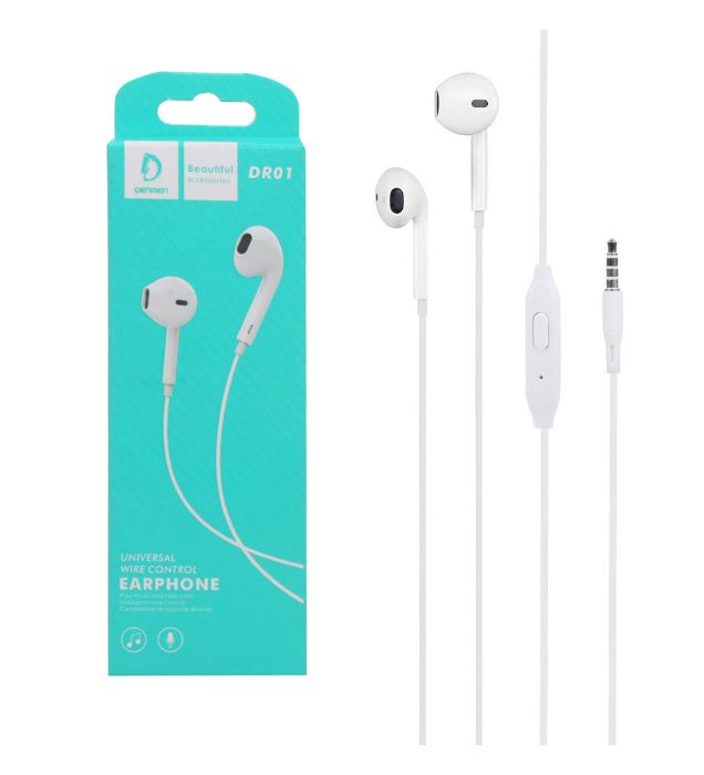 تصویر  هندزفری سیمی دنمن مدل DR01