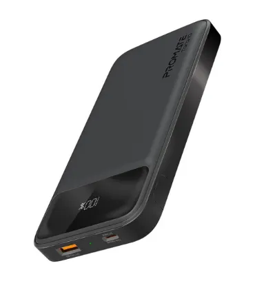 تصویر پاوربانک پرومیت 20W مدل Torq-10 ظرفیت 10000 میلی آمپر ساعت