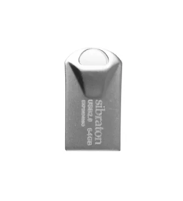تصویر  فلش مموری سیبراتون مدل Metal SF2425 W/C ظرفیت 64 گیگابایت
