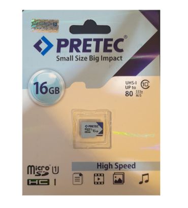 کارت حافظه میکرو اس دی اچ سی پرتک مدل 533X ظرفیت 16 گیگابایت