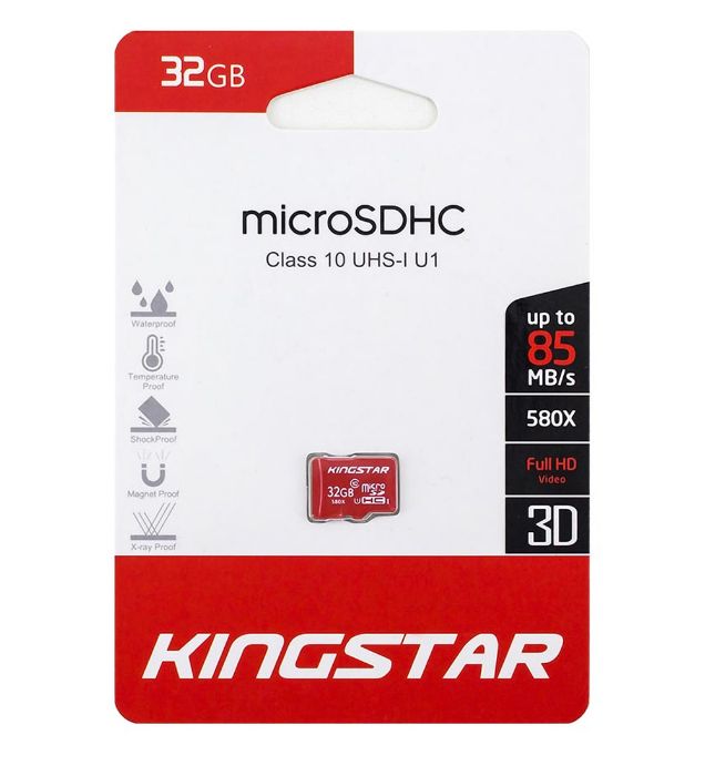 تصویر  کارت حافظه میکرو اس دی ایکس سی کینگ استار مدل UHS-I U1 UHS ظرفیت 128 گیگابایت