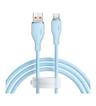 تصویر کابل شارژ USB به تایپ سی بیسوس مدل Pudding A-C P10355703 طول 1.2 متر