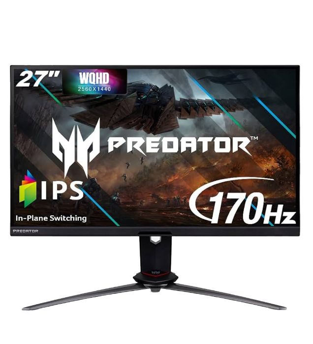 تصویر  مانیتور گیمینگ ایسر مدل Predator XB273UNV 170Hz WQHD سایز 27 اینچ