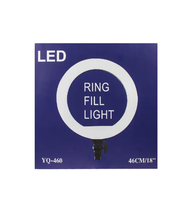 تصویر  رینگ لایت 18 اینچ مدل YQ-460B (بدون پایه)