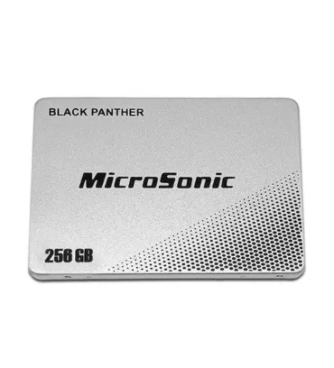 تصویر هارد SSD اینترنال میکروسونیک مدل Black Panther ظرفیت 256 گیگابایت