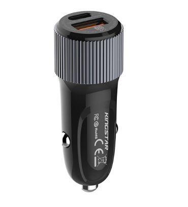 شارژر فندکی کینگ استار 38 وات مدل KC135