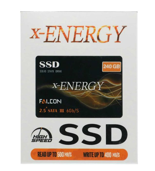 تصویر  هارد SSD اینترنال ایکس انرژی مدل Falcon ظرفیت 240 گیگابایت تصویر  هارد SSD اینترنال ایکس انرژی مدل Falcon ظرفیت 240 گیگابایت