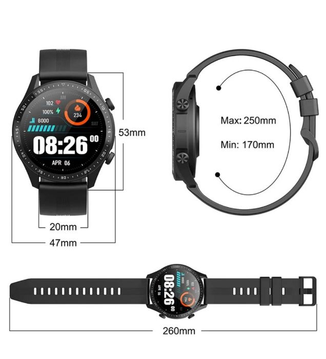 تصویر  ساعت هوشمند بلک ویو X1 Pro