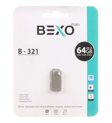 فلش مموری بکسو مدل B-321 USB2.0 ظرفیت 64 گیگابایت