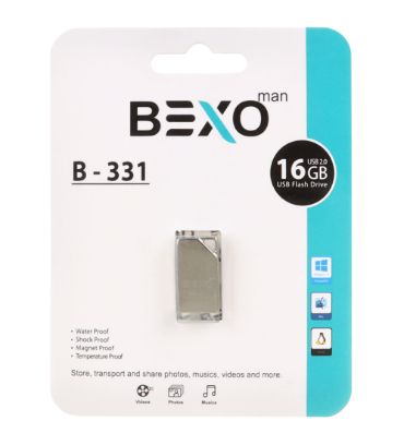 فلش مموری بکسو مدل B-331 USB2.0 ظرفیت 16 گیگابایت
