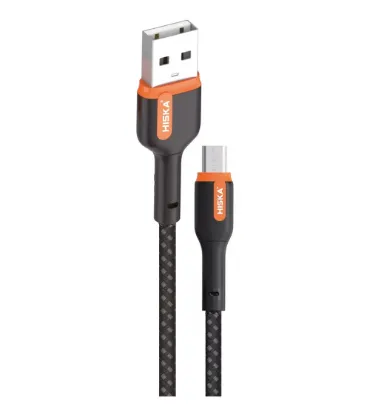تصویر کابل USB به Micro USB هیسکا مدل LX2022 طول 2 متر