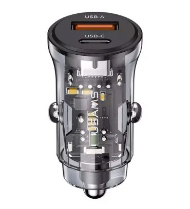 شارژر فندکی یوسامس 30 وات مدل UC-CC164