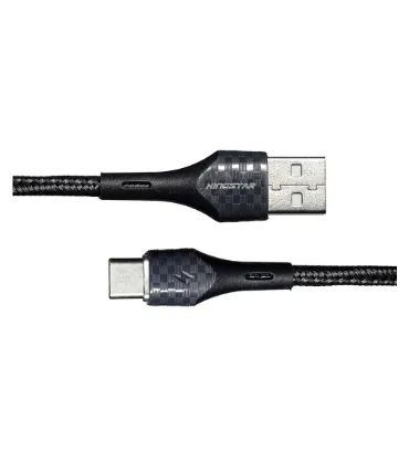 تصویر کابل شارژ تایپ سی کینگ استار مدل K02C با طول 1 متر