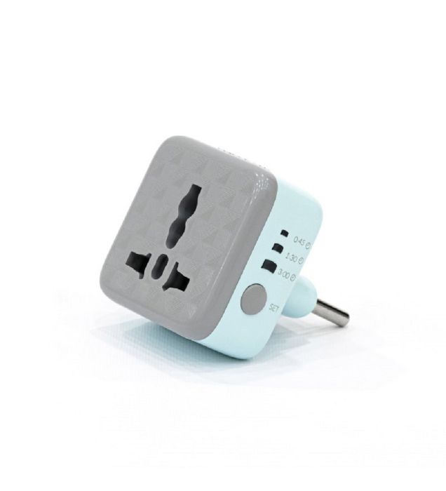 تصویر  تبدیل 3 به 2 تایمردار و محافظ برق فست شارژ هادرون مدل P103