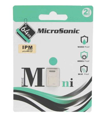 فلش مموری میکرو سونیک مدل  Mini USB2.0 ظرفیت 64 گیگابایت