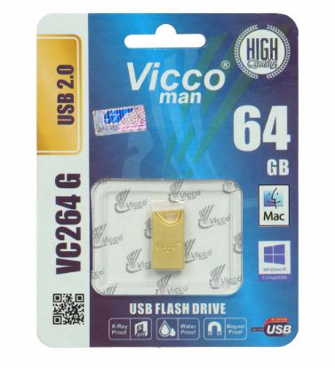 تصویر  فلش مموری ویکومن مدل VC264 G USB2.0 ظرفیت 64 گیگابایت