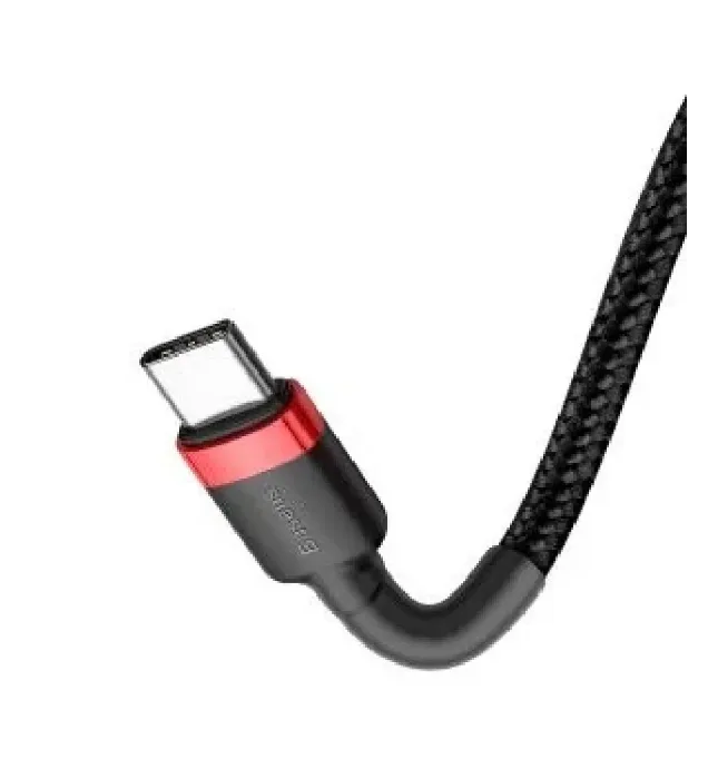 تصویر  کابل تبدیل USB به تایپ سی باسئوس مدل Cafule Cable A-C CATKLF طول 3 متر
