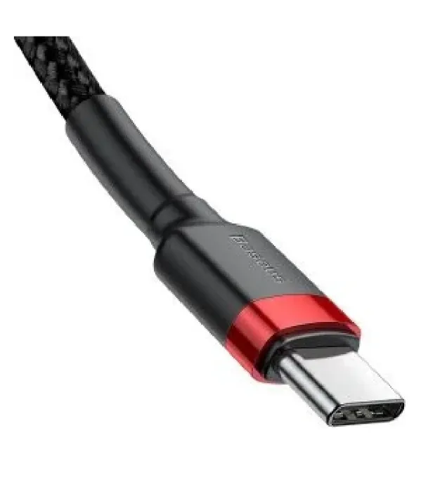 تصویر  کابل تبدیل USB به تایپ سی باسئوس مدل Cafule Cable A-C CATKLF طول 3 متر