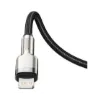 تصویر  کابل تبدیل Type-C به PD 20W IP باسئوس مدل Cafule Metal Data Cable CATLJK طول 1 متر