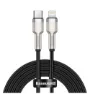 تصویر  کابل تبدیل Type-C به PD 20W IP باسئوس مدل Cafule Metal Data Cable CATLJK طول 1 متر