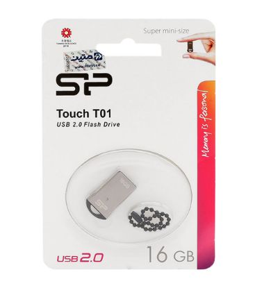 تصویر  فلش مموری سیلیکون پاور مدل T01 USB2.0 ظرفیت 16 گیگابایت