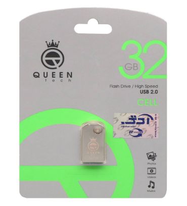 فلش مموری کوئین مدل CELL USB2.0 ظرفیت 32 گیگابایت