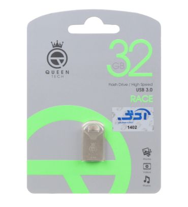 فلش مموری کوئین تک مدل Race USB3.0 ظرفیت 32 گیگابایت