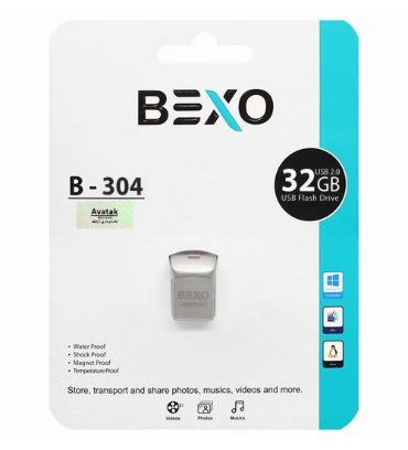 فلش مموری بکسو مدل B-304 USB2.0 ظرفیت 32 گیگابایت