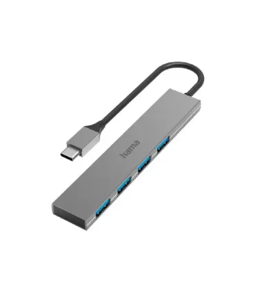 تصویر  هاب 4 پورت هاما با چهار پورت USB-A 3.2 مدل 200101